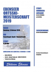 Ortsmeisterschaft @ Feuerkogel | Ebensee | Oberösterreich | Österreich